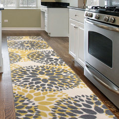 Wayfair | Teal & Yellow & Gold Area Rugs You'll Love in 2022